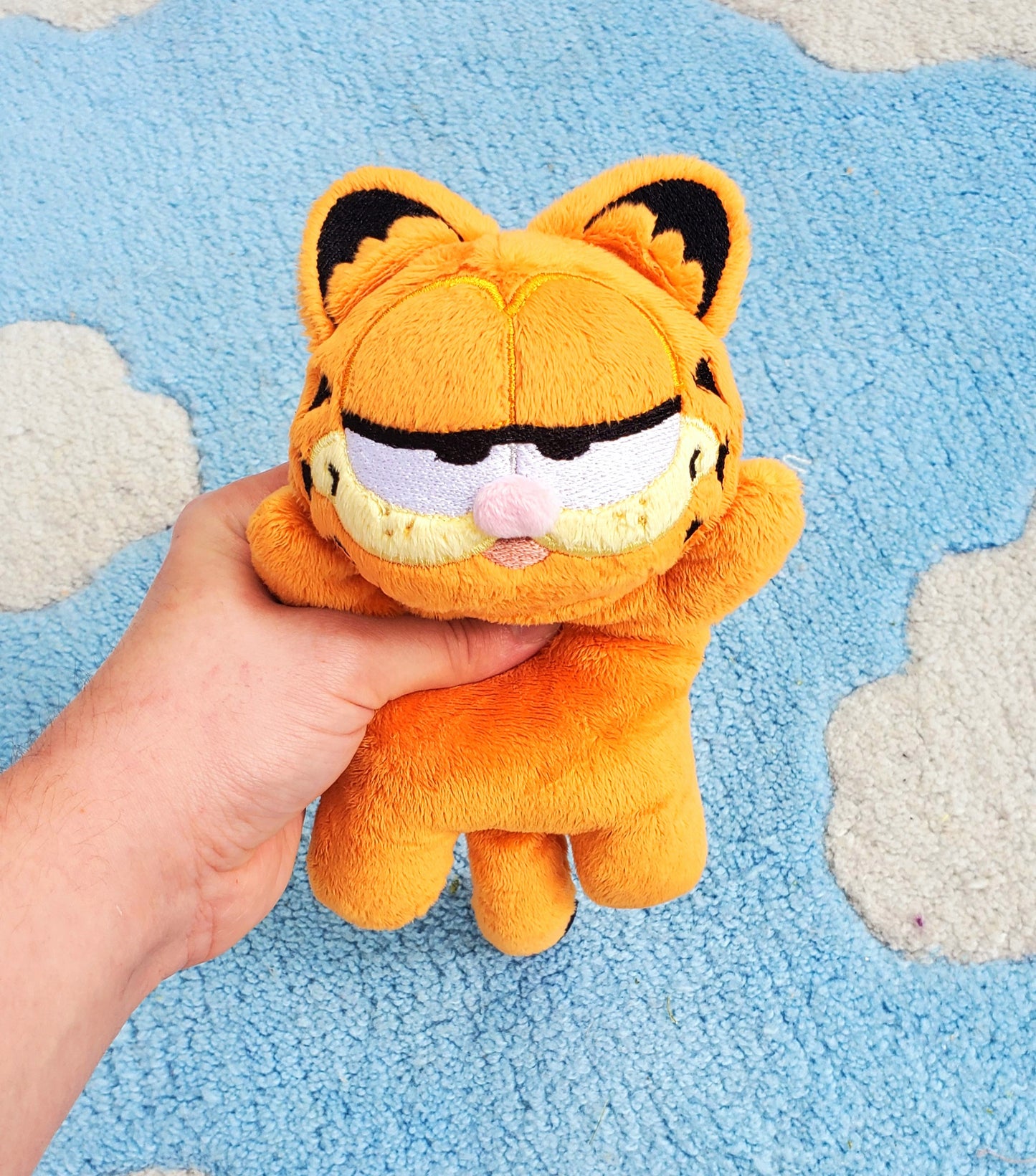 Handmade Garfield Beanie Plush MADE TO ORDER