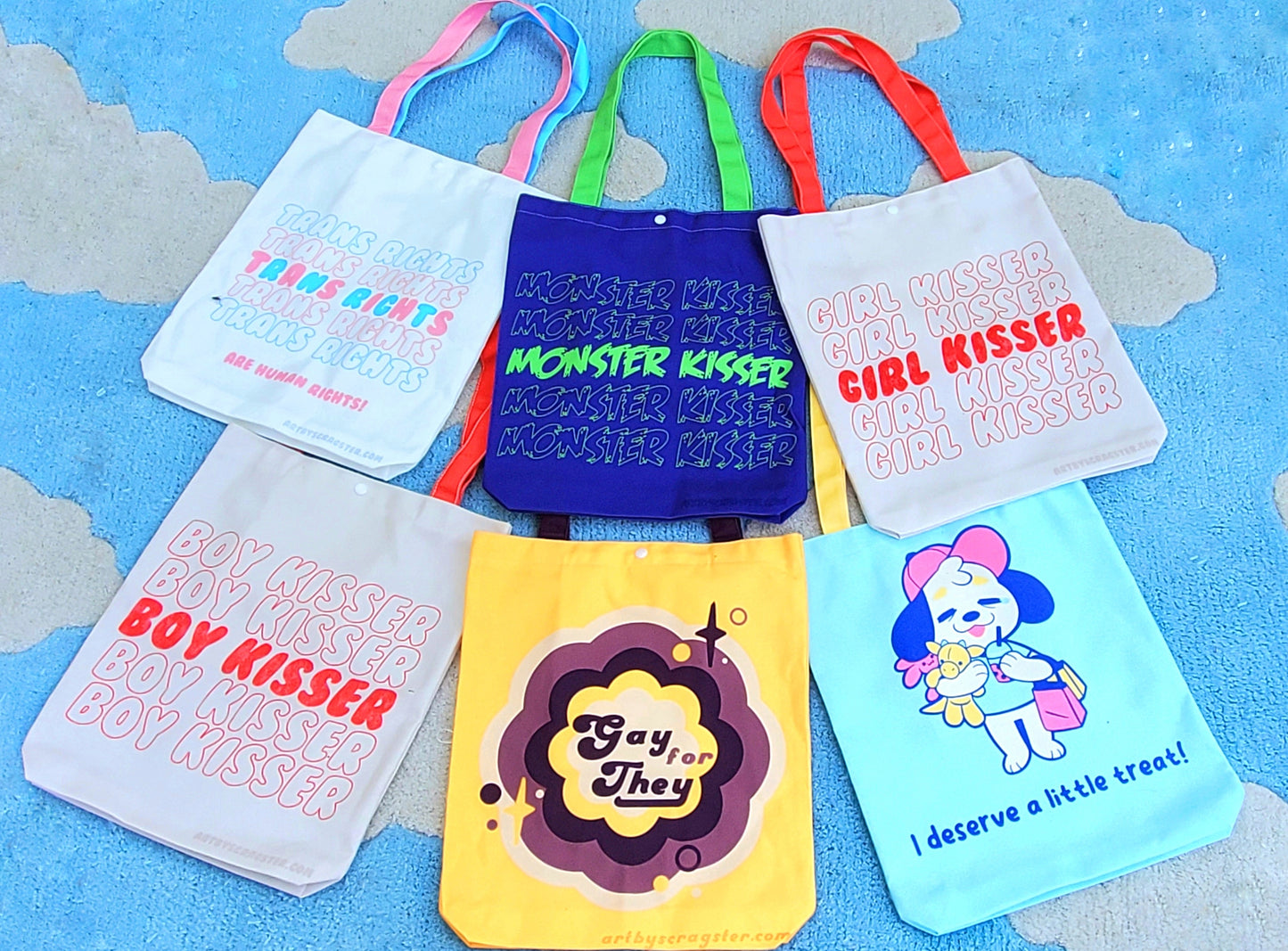 Hot Queer Summer Tote Bags