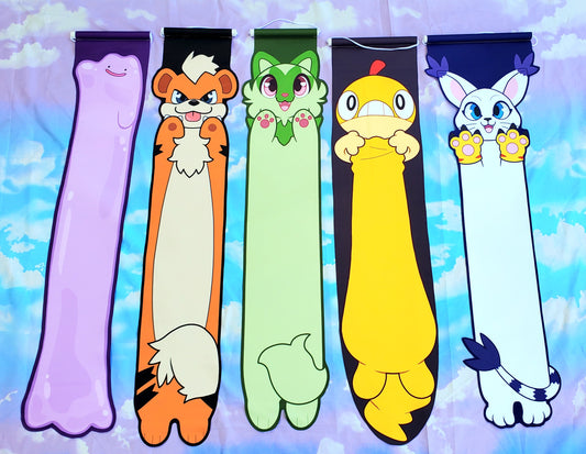 Long Pin Banners Pokemon/Digimon