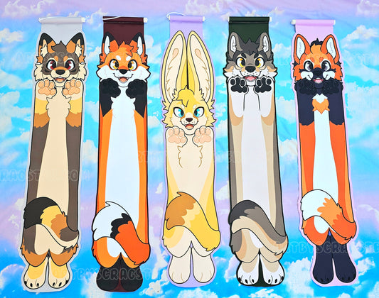 Long Animal Pin Banners Canines