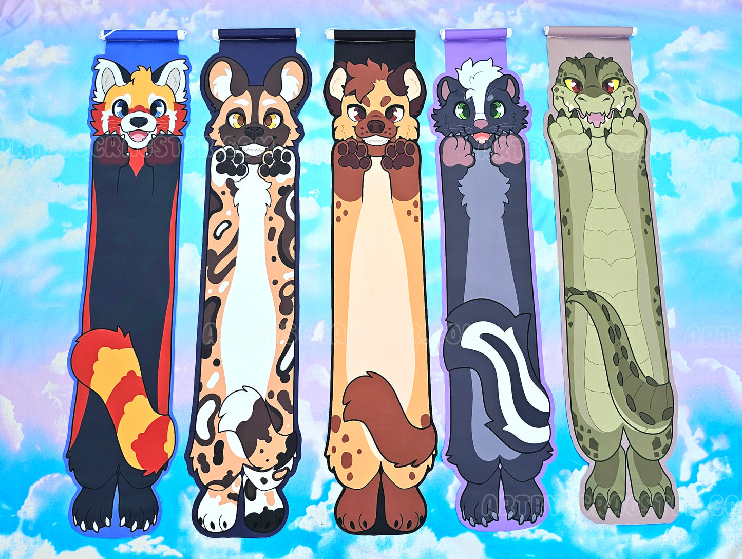 Long Animal Pin Banners Miscellaneous