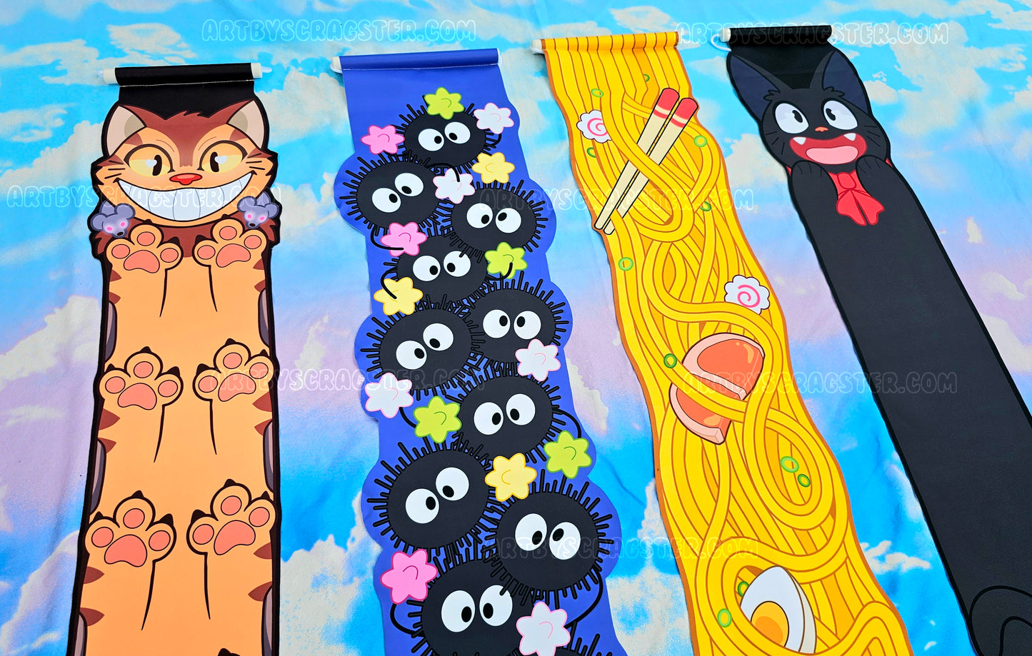 Long Pin Banners Ghibli