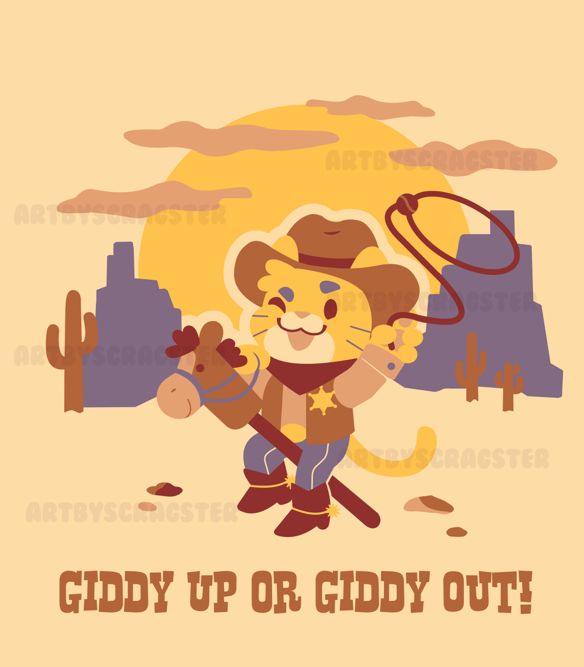 Giddy Up or Giddy Out T- Shirt