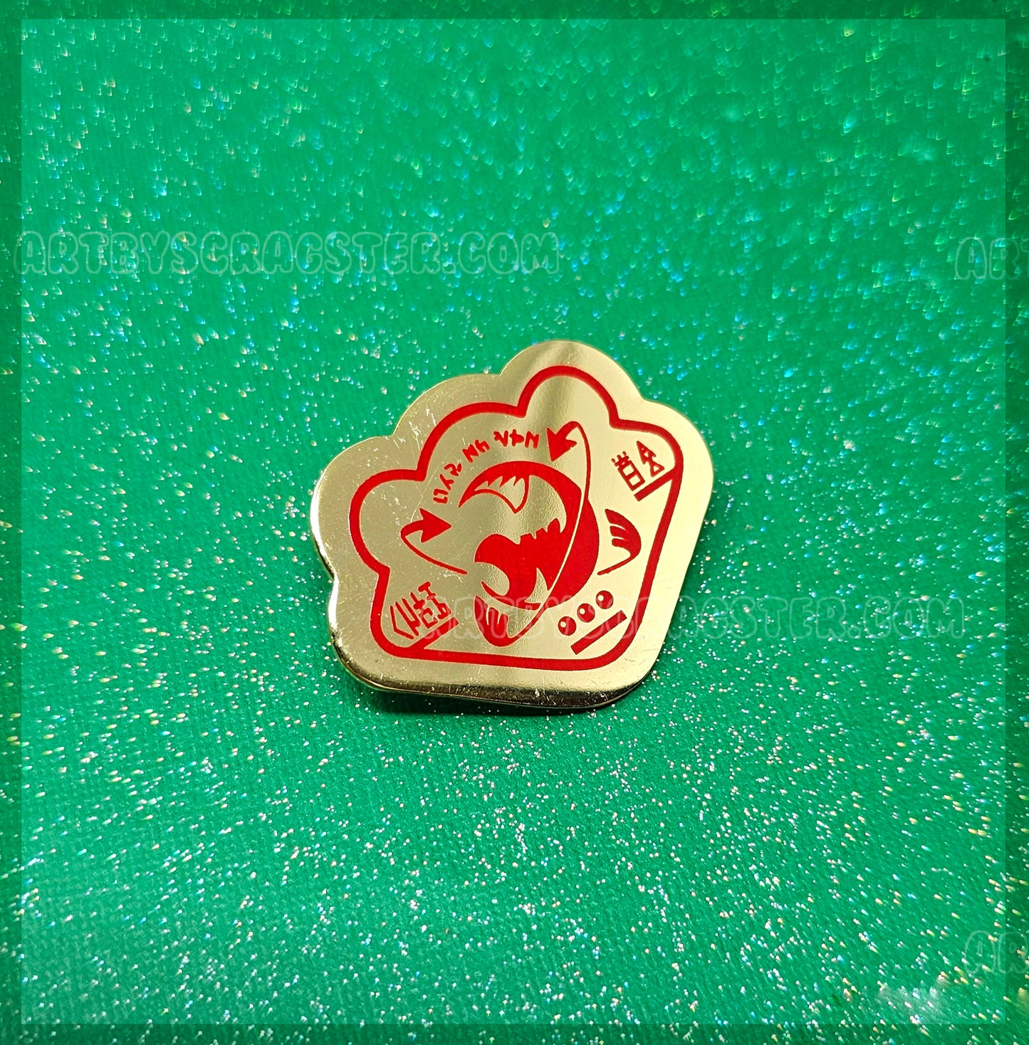 Splatoon Salmon Run Grizzco Point Club 2"  Enamel Pin