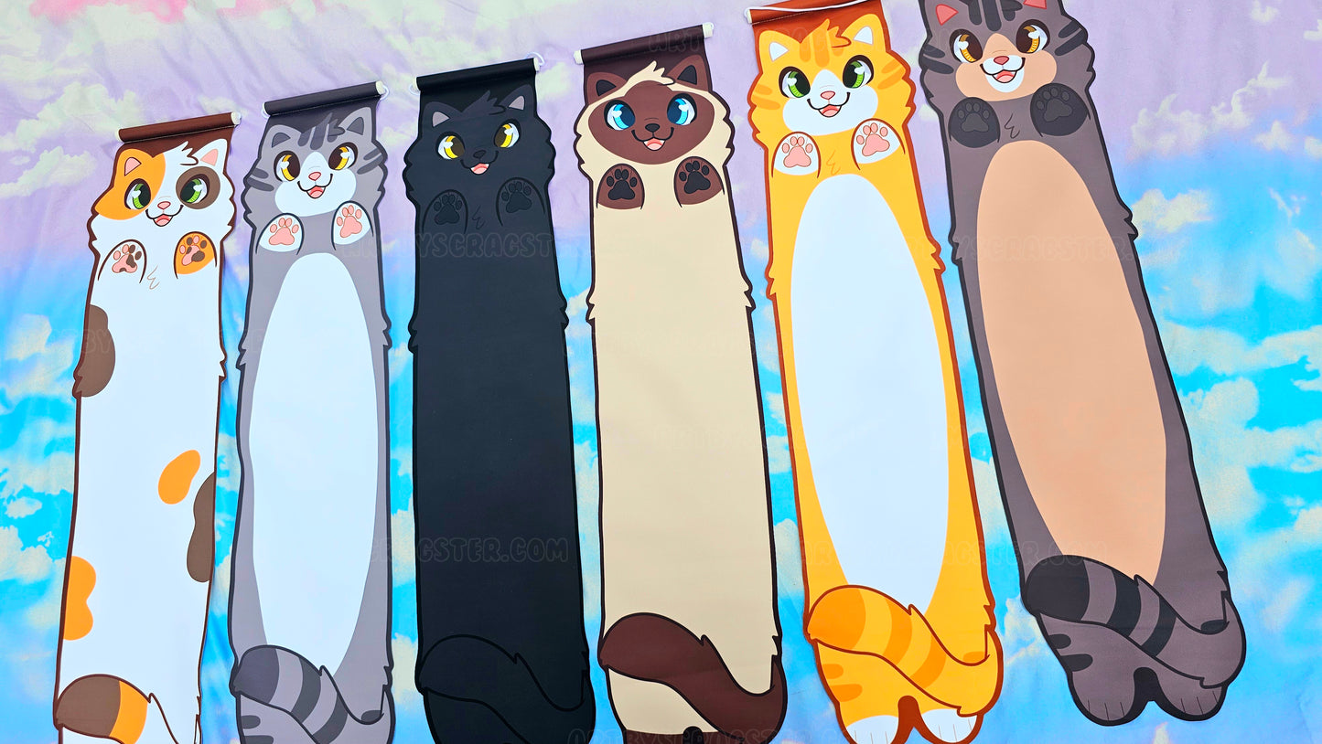 Long Kitty Pin Banners