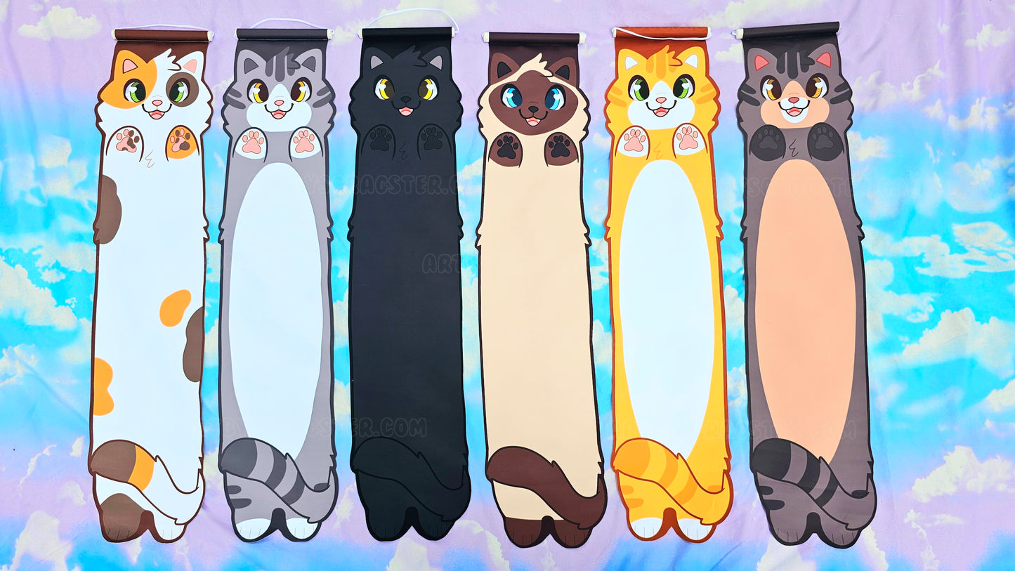 Long Kitty Pin Banners