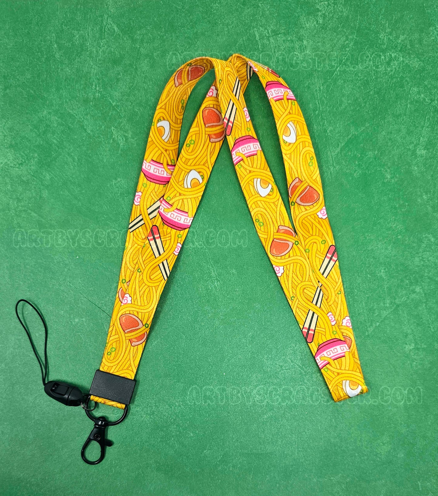 Ramen Lanyard Badge Holder