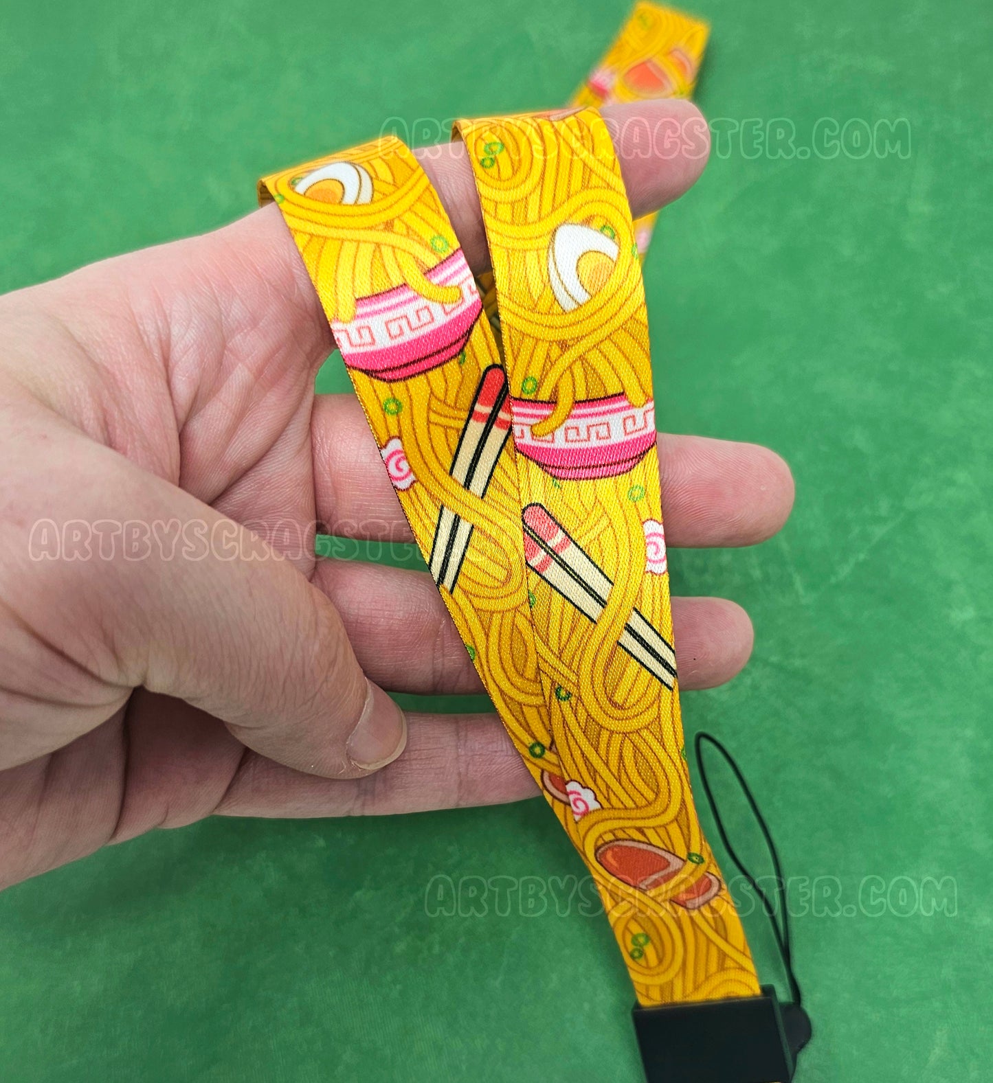 Ramen Lanyard Badge Holder