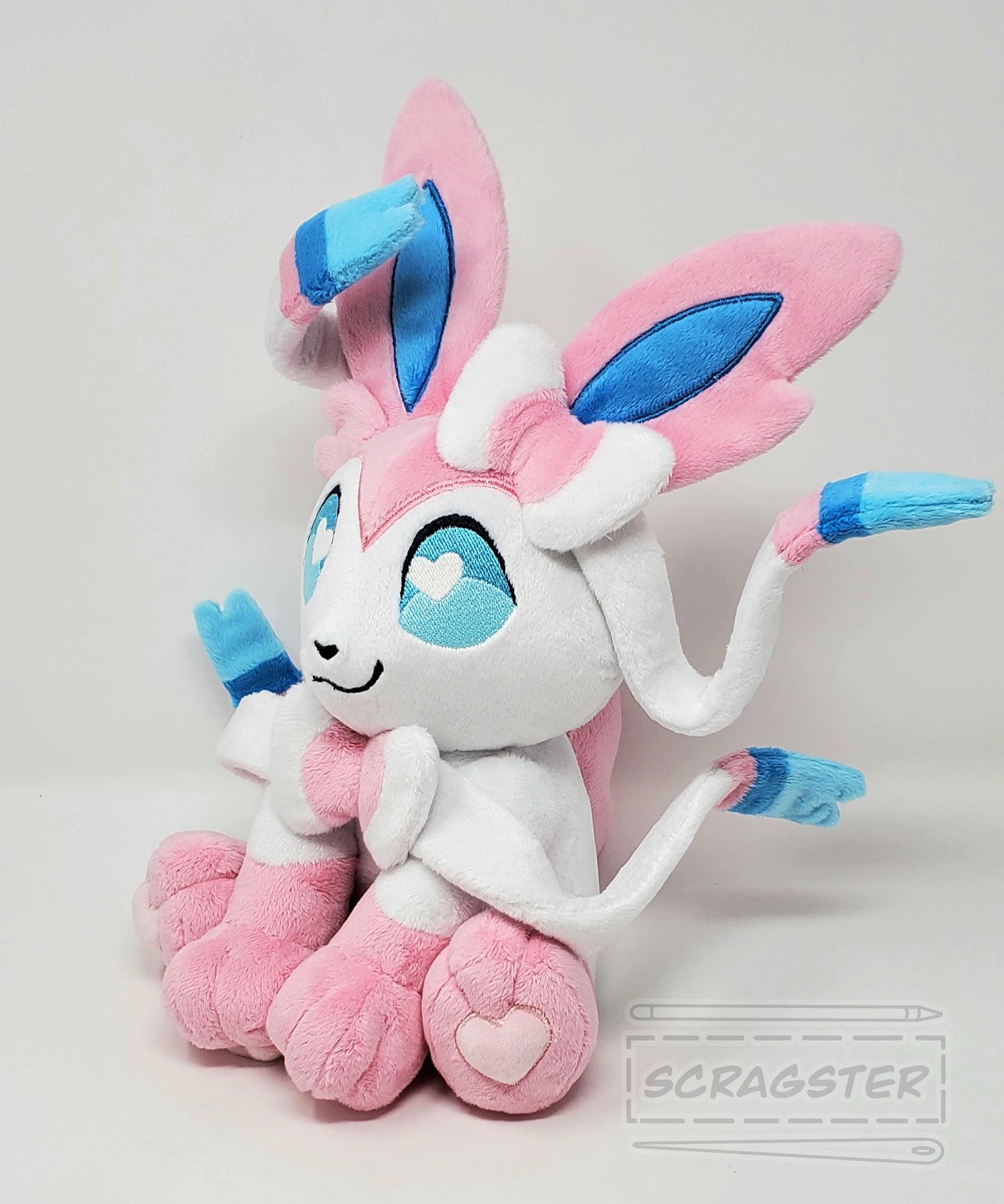 Handmade Sylveon Plush MADE TO ORDER