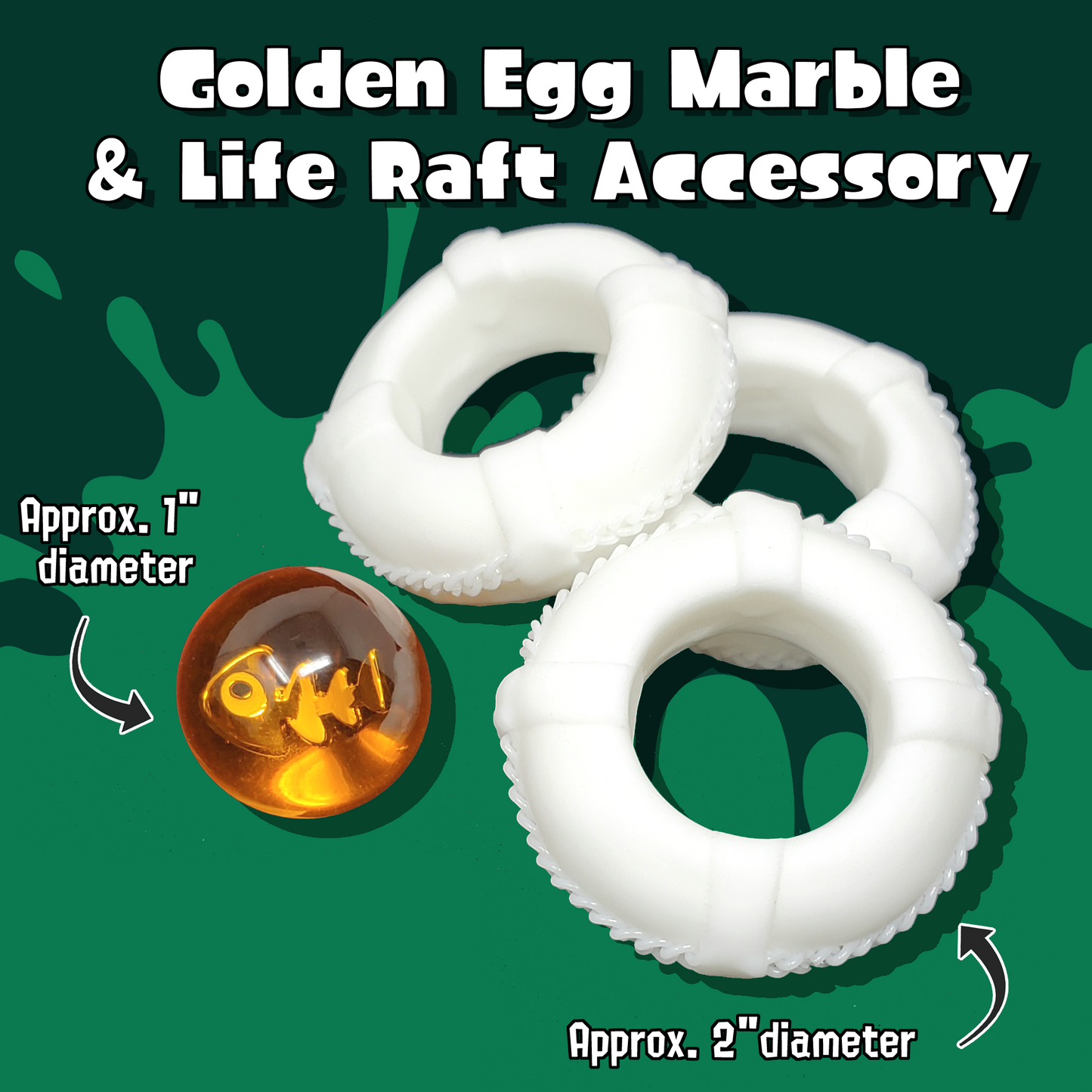 Golden Egg Marble