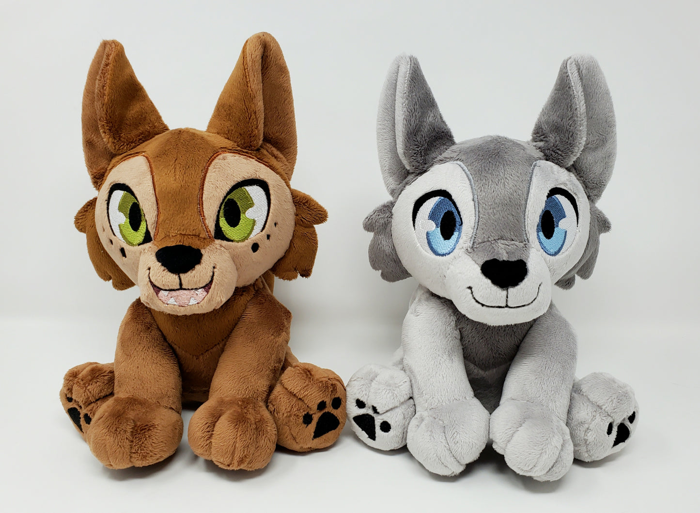 Handmade Wolfwalkers Mebh and Robyn Plush Set MADE TO ORDER